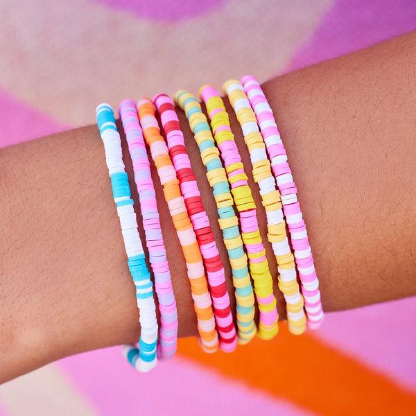 Pura Vida Vacation Vibes Stretch Bracelet Set Of 8