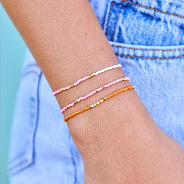 Pura Vida Warm Breeze Stretch Bracelet Set Of 3