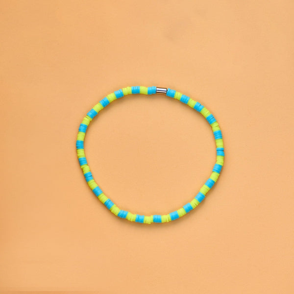 Pura Vida Yucca Seascape Stretch Anklet