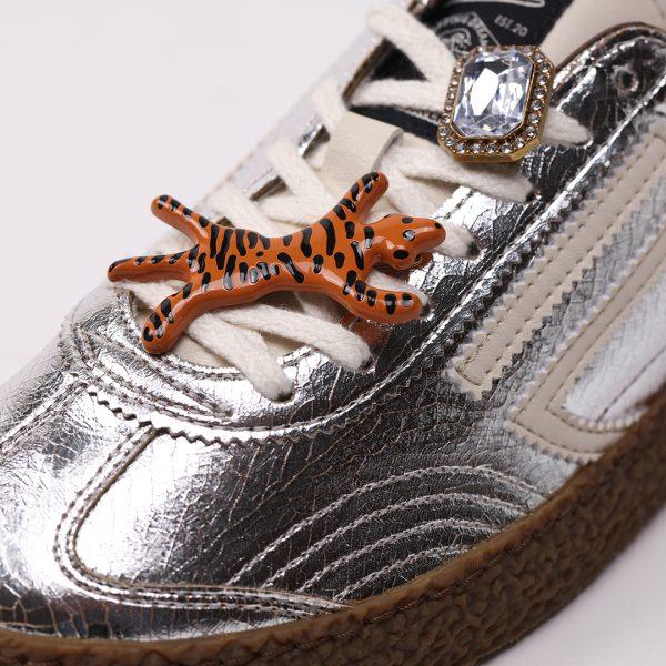 Puraai BARRETTE TIGER Tiger Barrette Orange And Black