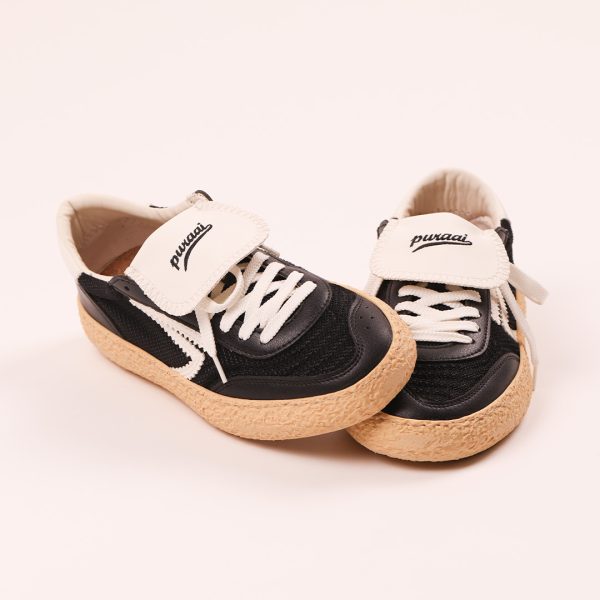 Puraai OFF BLACK Vegan Sneakers OFF BLACK