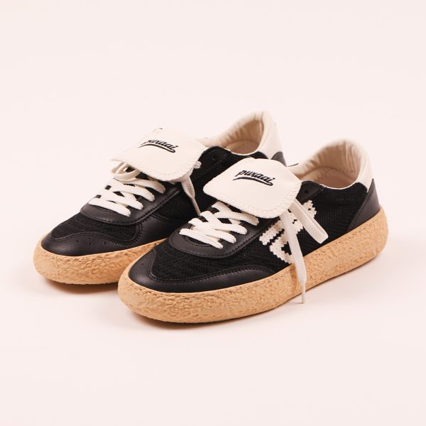 Puraai OFF BLACK Vegan Sneakers OFF BLACK