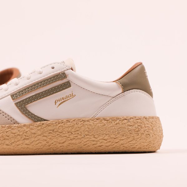 Puraai OLIVE SPRIG Vegan Sneakers OLIVE SPRIG