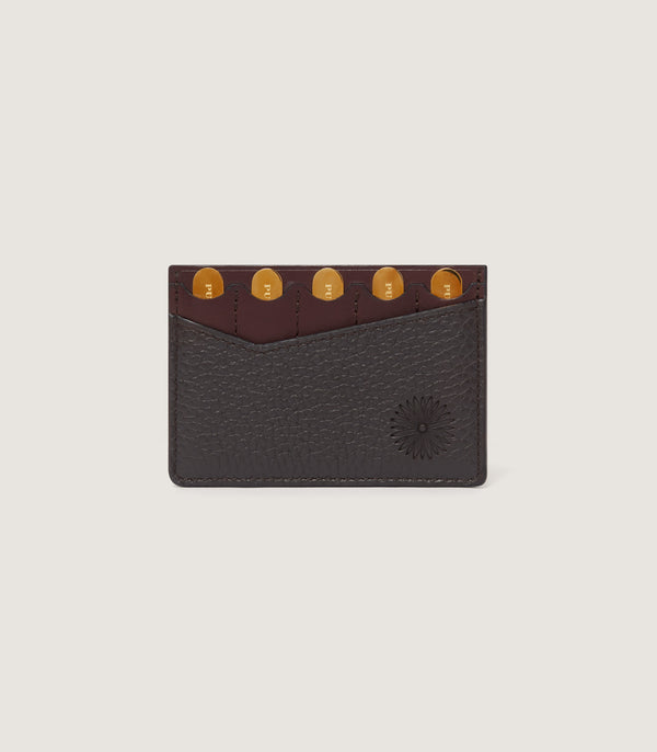 purdey Featherburst Card Position Finder In Dark Brown