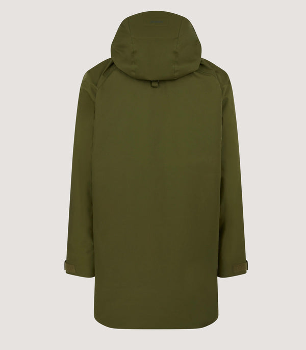 Purdey Men's Northumberland 2-In-1 Lightweight Coat In Pine Green