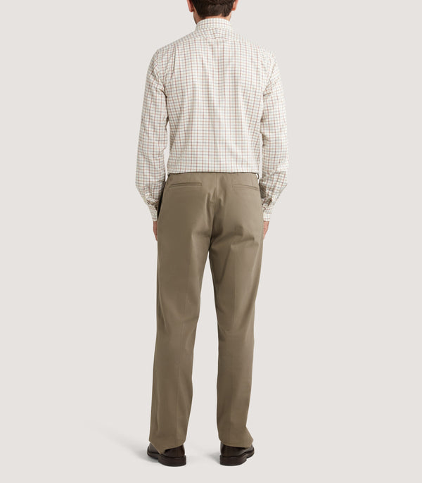 Purdey Men's Tattersall Sporting Shirt In Audley Red