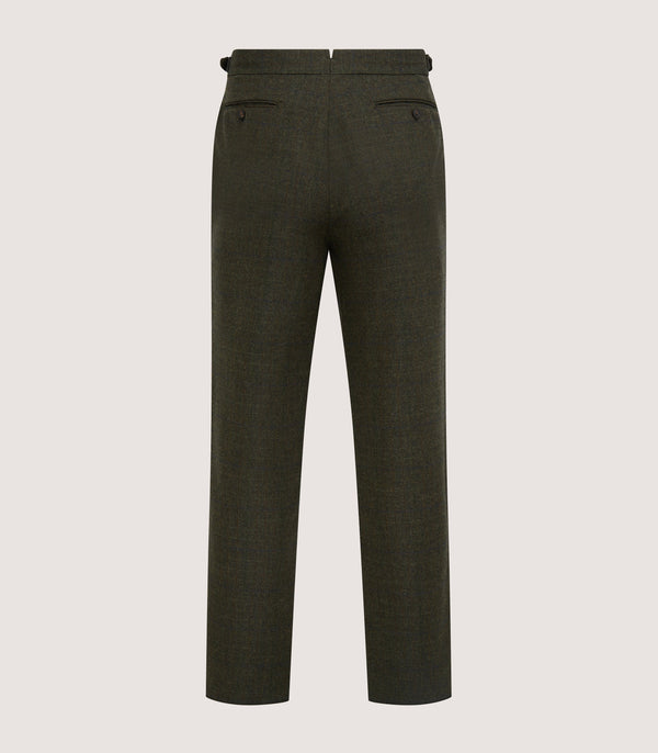 Purdey Men's Tweed Two Pleat Sporting Trousers In Strathbeg