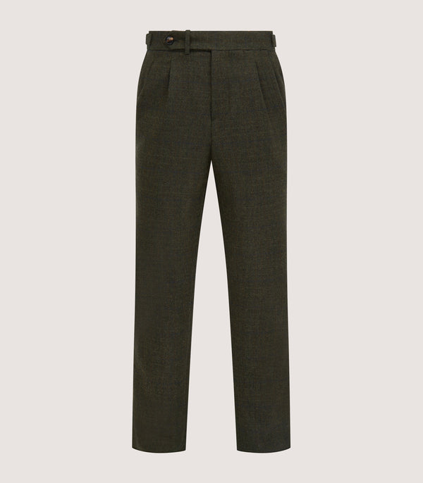 purdey Men's Tweed Two Pleat Sporting Trousers In Strathbeg