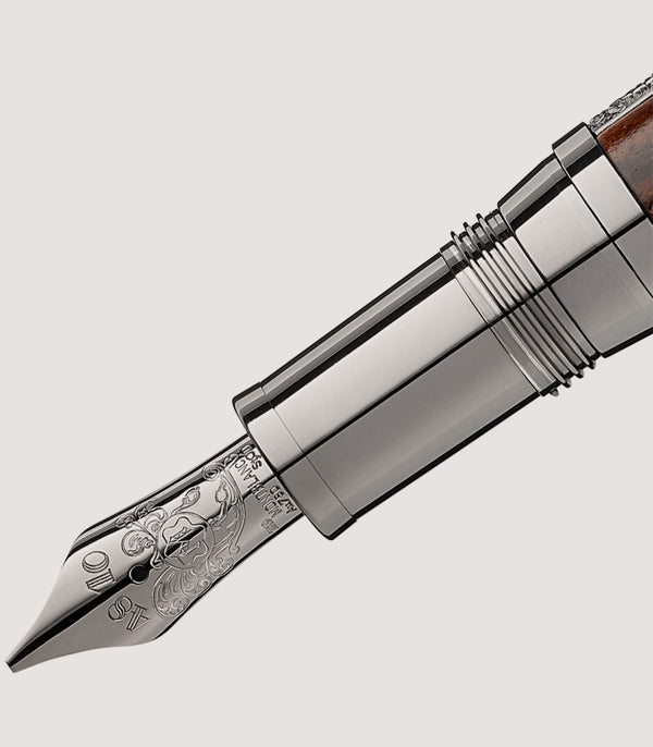 Purdey Montblanc X Purdey - Meisterstuck Great Masters Fountain Pen In Natural
