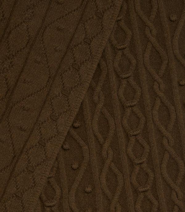 Purdey Cashmere Aran Scarf