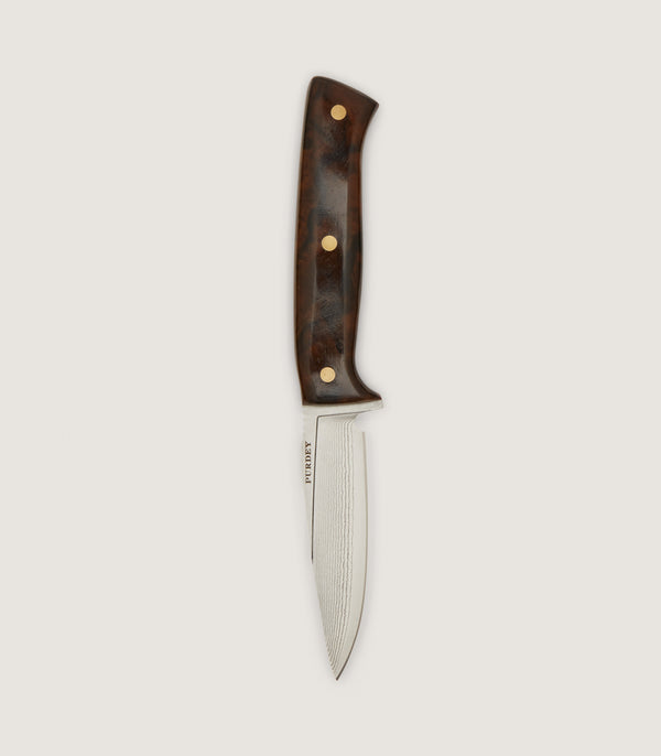 Purdey Coldharbour Hunter Knife - 4 Inch In Walnut