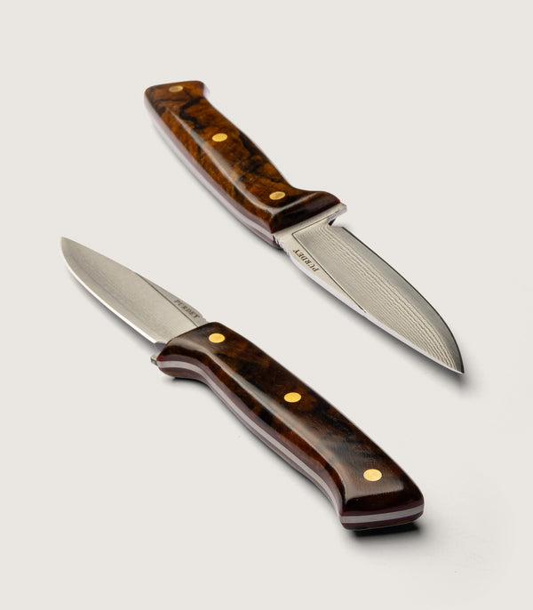 Purdey Coldharbour Hunter Knife - 4 Inch In Walnut