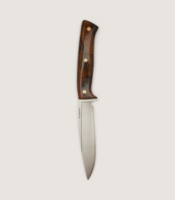 Purdey Coldharbour Hunter Knife - 5 Inch In Walnut