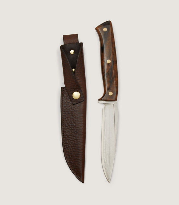 purdey Coldharbour Hunter Knife - 5 inch In Walnut