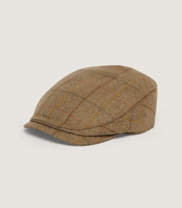 purdey Constable Burton Tweed Cap In Morar