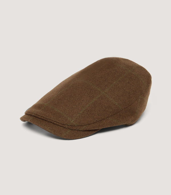 purdey Constable Burton Tweed Cap in Zetland