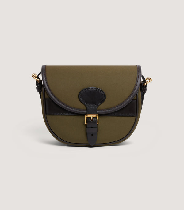 purdey Cotton Canvas Cartridge Bag In Khaki
