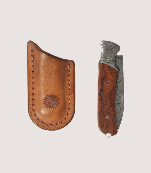 purdey Falcon Folding Knife In Steel