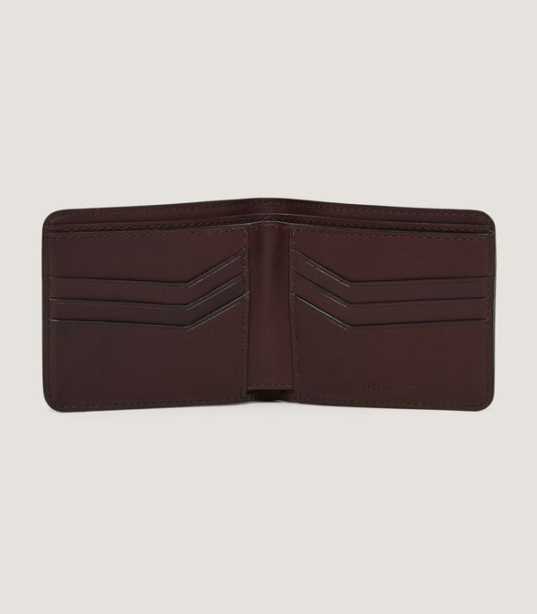 Purdey Featherburst Billfold Wallet In Cognac
