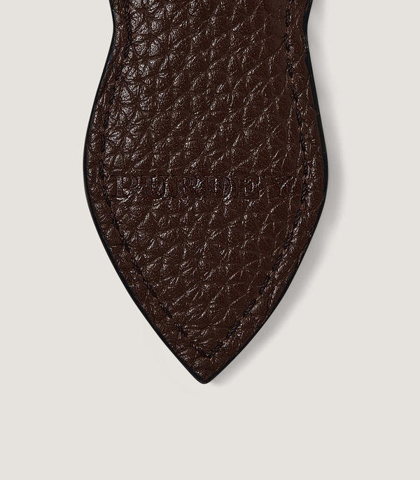 Purdey Featherburst Keyring In Cognac