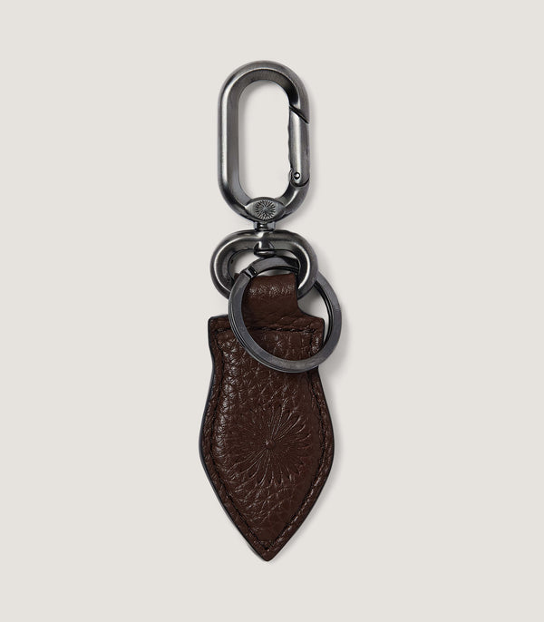 purdey Featherburst Keyring in Cognac