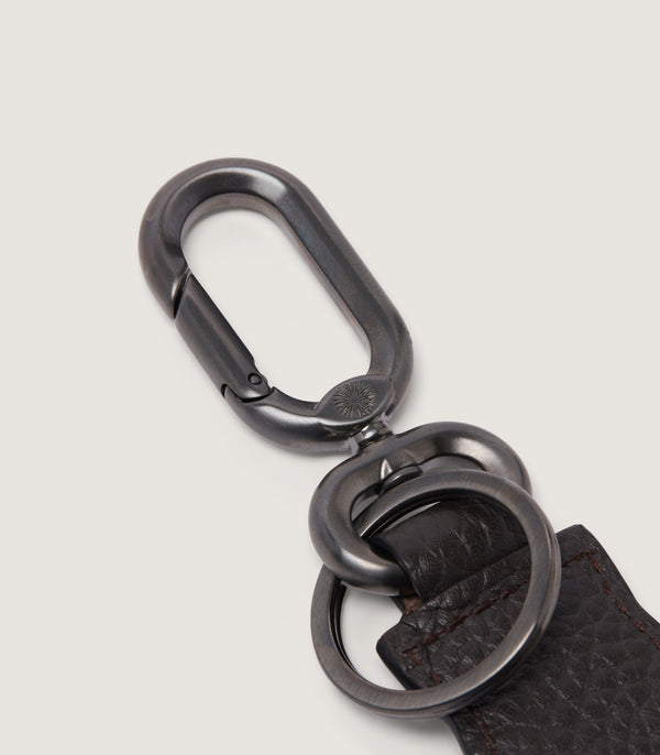 Purdey Featherburst Keyring In Dark Brown