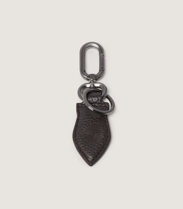 purdey Featherburst Keyring In Dark Brown