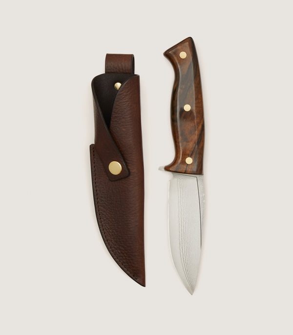 purdey Flagstaff Hunter Knife - 4inch In Walnut