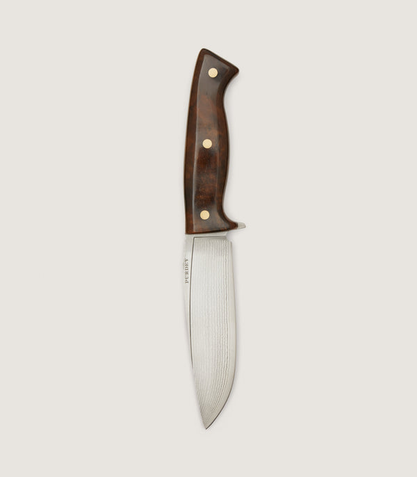 Purdey Flagstaff Hunter Knife - 5 Inch In Walnut