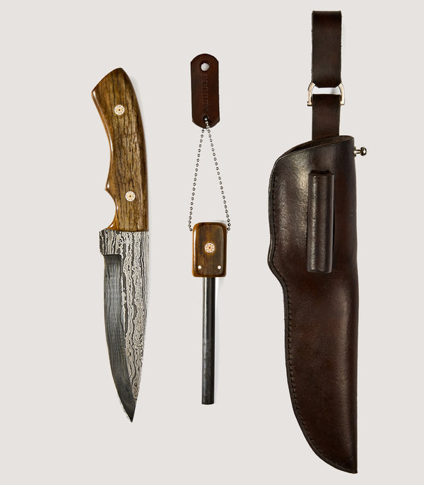 purdey Giraffe Bushcraft Set In Steel