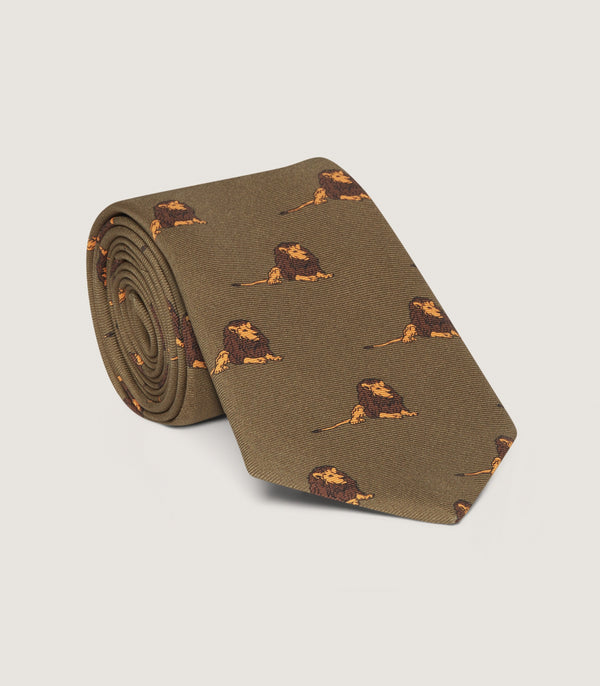 purdey Lion Tie