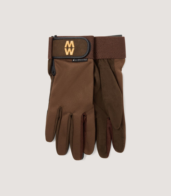 purdey MacWet Long Climatec Gloves In Brown