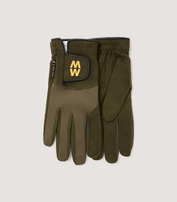 purdey MacWet Short Climatec Gloves In Green