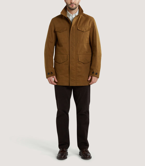 Purdey Men's Balcombe Coat In Chestnut