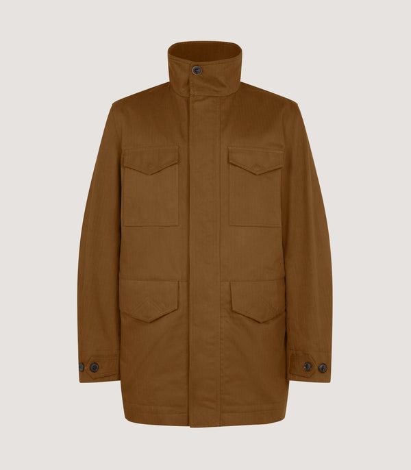 purdey Men's Balcombe Coat in Chestnut