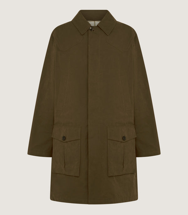 purdey Men's Coldstream Coat in Loden