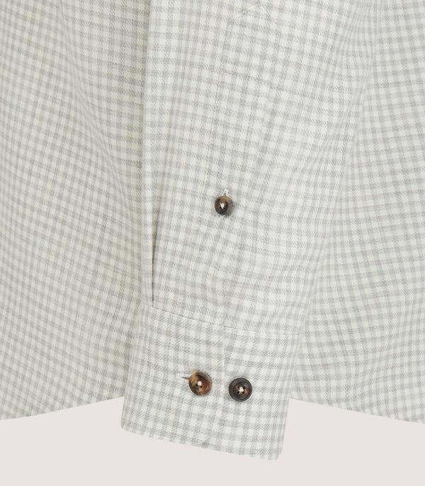Purdey Men's Cotton Cashmere Button Down Shirt