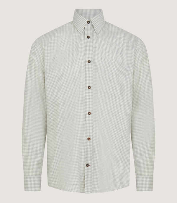 purdey Men's Cotton Cashmere Button Down Shirt