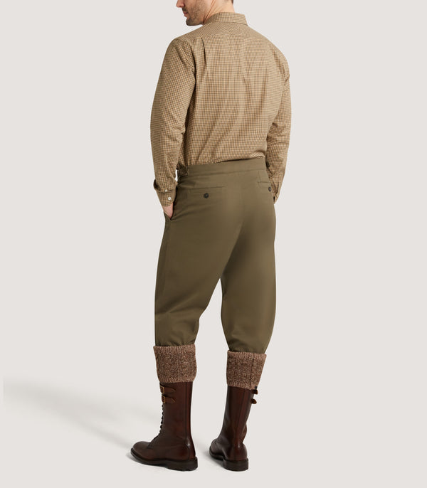 Purdey Men's Dove Shirt In Olive