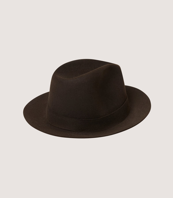 Purdey Men's Fedora With Feather