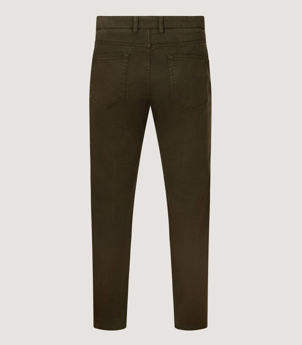 Purdey Men's Five Pocket Trousers In Forest Green