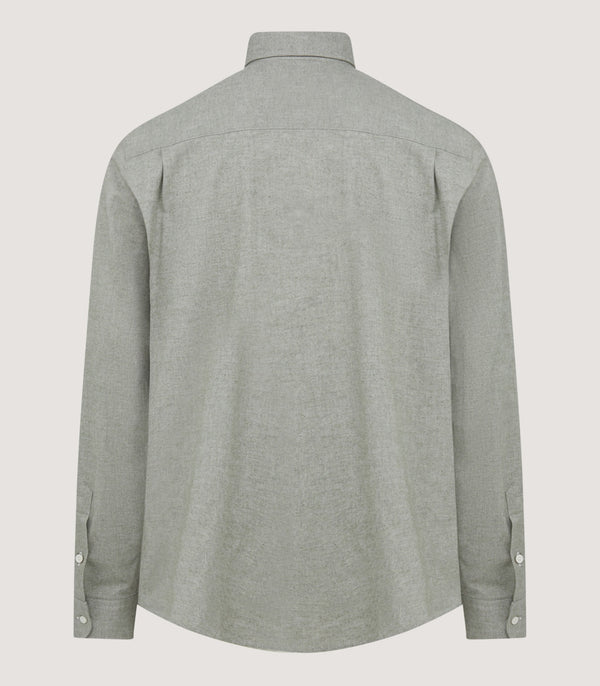 Purdey Men's Flannel Shirt In Sage