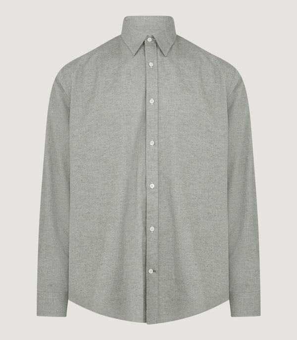 purdey Men's Flannel Shirt in Sage