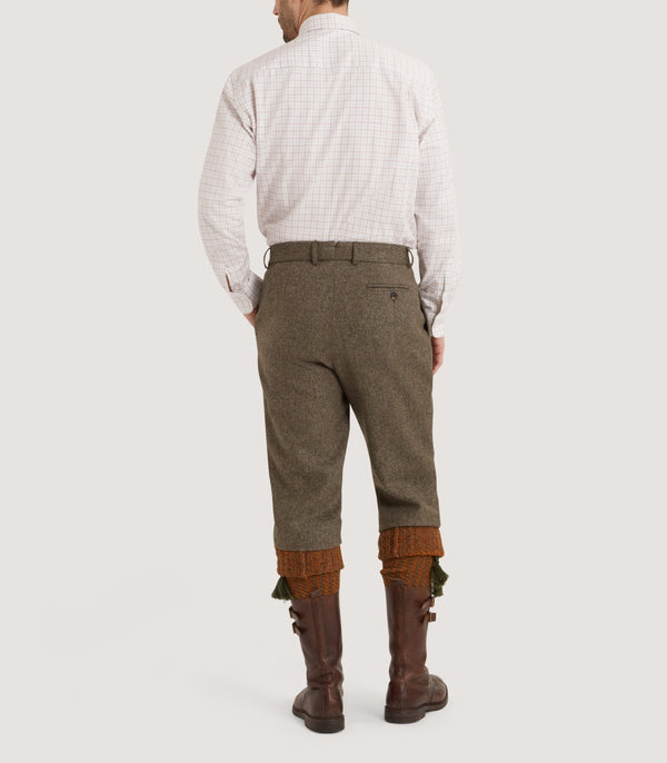 Purdey Men's Lightweight Tweed Breeks In Acorn