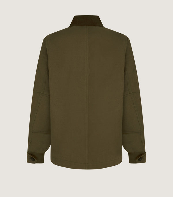 Purdey Men's Lowick Jacket In Dark Olive