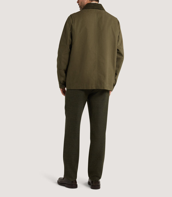 Purdey Men's Lowick Jacket In Dark Olive