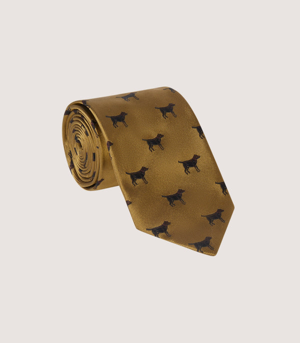 purdey Men's New Labrador Tie