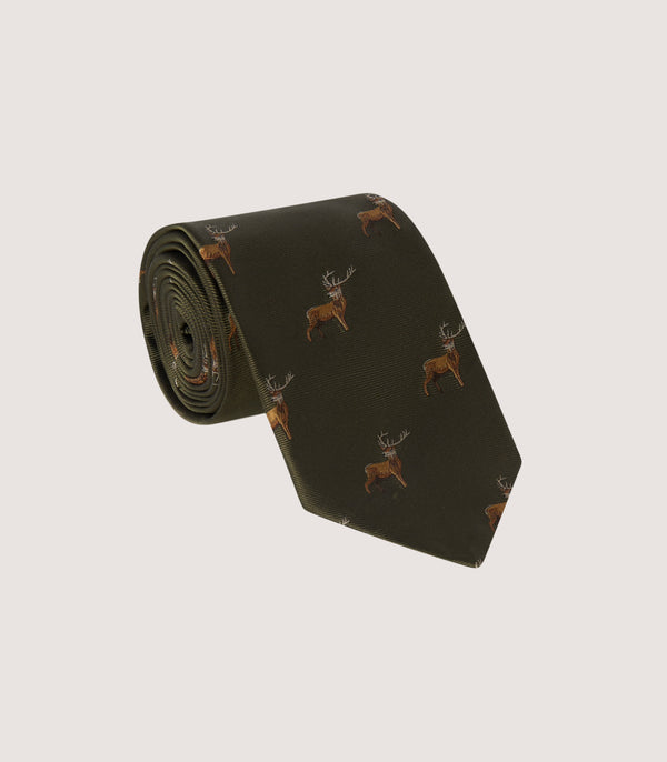 purdey Men's New Stag Tie