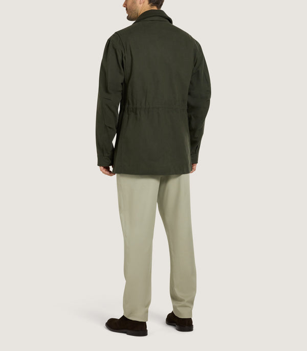 Purdey Men's Range Coat In Dark Olive