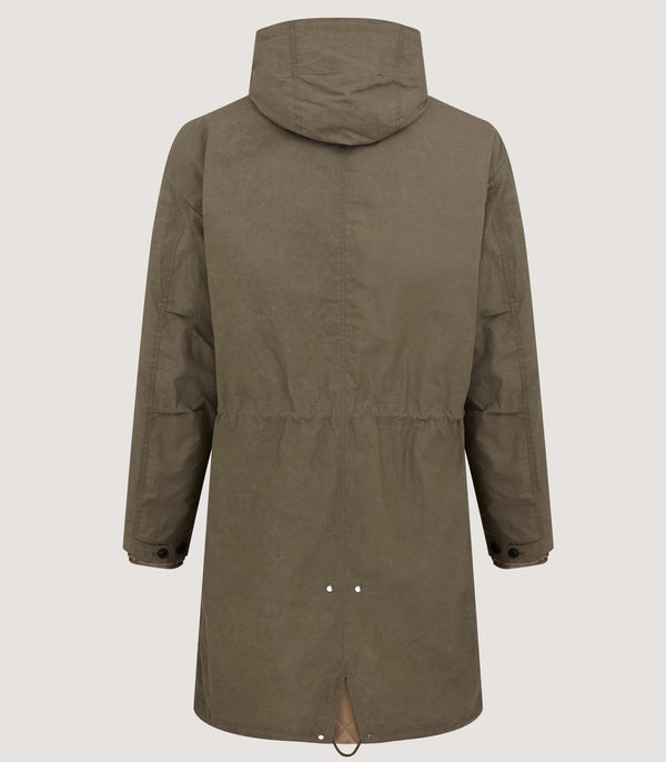 Purdey Men's Ridge Parka Jacket In Tobacco